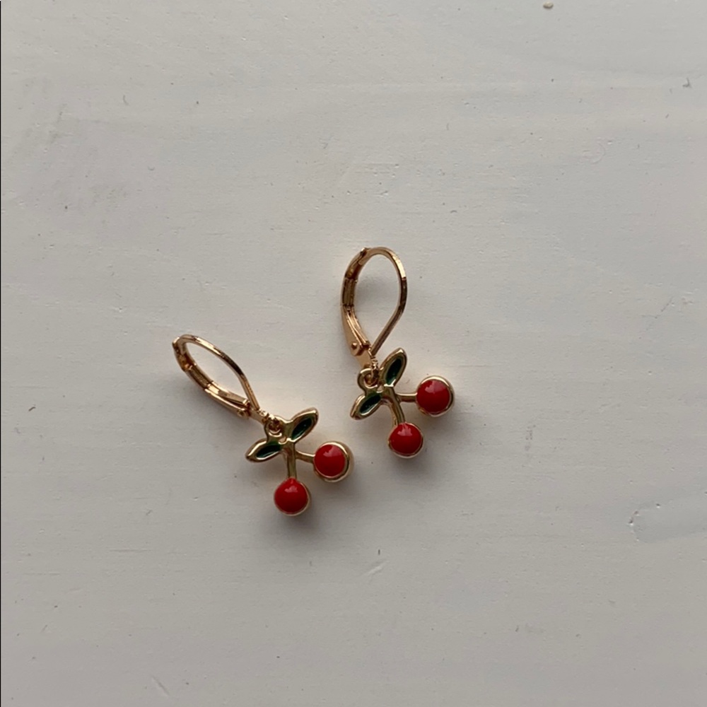 Cherry earrings